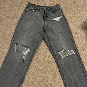 American eagle mom jeans size 6